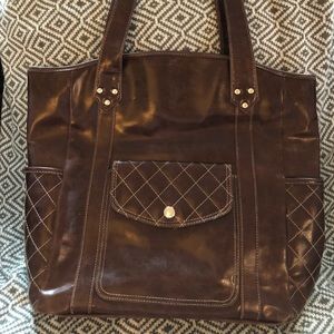 Large Brown Shoulder Bag 👜